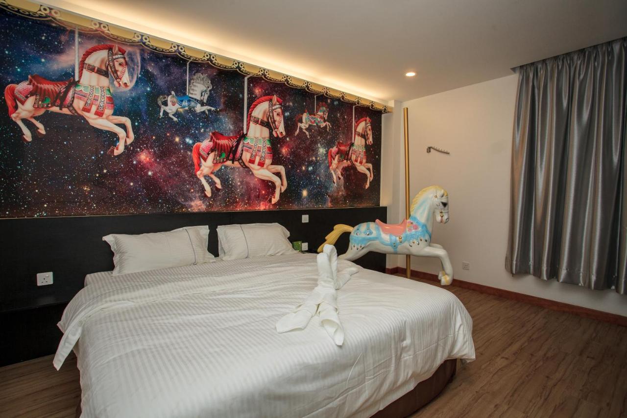 A+ Boutique Hotel Sekinchan Exteriör bild